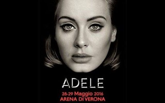 Adele Verona 2016 28 29 Maggio 2016 Arena Biglietti.jpg